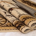 thumbnail image 3 of Allstar African Contours Collection Sailboat Area Rug (5' 2" x 7' 1"), 3 of 7