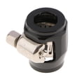 thumbnail image 6 of Rust And Corrosion Resistance 4AN AN 4 AN - Hose Line End Cover Clamp Finisher Fitting Black, 6 of 7