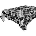 thumbnail image 1 of EREHome Abstract Black And White Lines Tablecloth 60x84 inches, 1 of 4