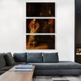 thumbnail image 2 of ARTCANVAS The Return of the Prodigal Son 1669 Canvas Art Print by Rembrandt van Rijn - Size: 60" x 40" (0.75" Deep) (3-Piece), 2 of 9