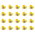 thumbnail image 1 of mascota pato gato caramelo lamiendo bocadillos gato giratorio juguete para masticar suministros amarillo, 1 of 4