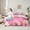 Pink 03, variant on Feelyou Pink Donut Bedding Comforter Set 7pcs, Cartoon Dessert Party Queen Bedding Sets