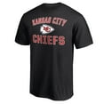 thumbnail image 2 of Men's Black Kansas City Chiefs Victory Arch T-Shirt, 2 of 3
