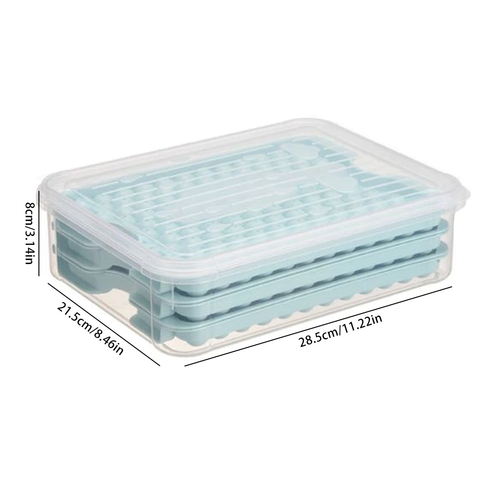 Ice Cube Mold Mini Ice Tray with Lid Freezer 3 Packs Upgraded to 123X3 Small Circular Ice Tray for Easy Release Mini Ice Maker Crushed Ice Tray for Cool Coffee Drinks 3×ice grid mold+