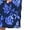 Navy Graphic Floral, variant on Women's Petite Cotton Jersey Notch Neck Dress