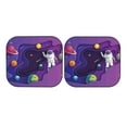 thumbnail image 7 of Haiem Astronaut on Mission in Outer Space Car Windshield Sun Shade (2 Pieces) Foldable Windshield Sun Shade Car Accessories for Truck SUV Pickup-Large, 7 of 7