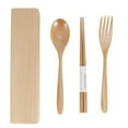 thumbnail image 2 of Dinnerware Set, Wood Fork, Non- High-quality Teachers Christmas For Vegetarians Friends, 2 of 8