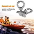 thumbnail image 5 of Tuercas De Tornillos 2 uds roscas Kayak carril pista tornillo tuercas acero inoxidable canoa al aire libre sujetador, 5 of 5