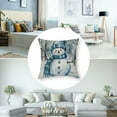 thumbnail image 5 of NIJIANKEHAN Cushion Throu Pillow for Christmas - Winter Snowman and Xmas Chrismtas, 5 of 7