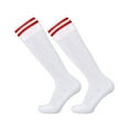 thumbnail image 1 of Calcetines de fútbol de tubo largo Naiovety Rayas rojas blancas duraderas y elásticas Type3 NO3, 1 of 6