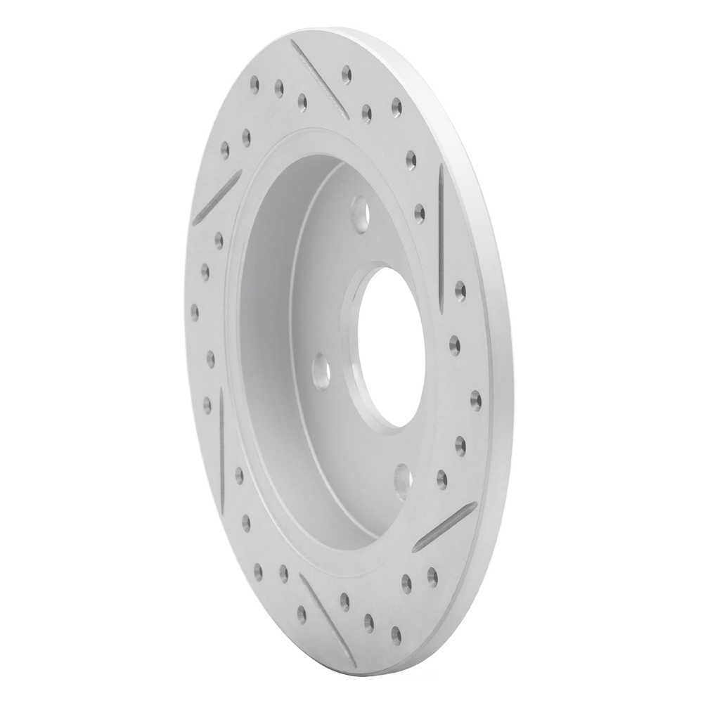 Dynamic Friction Company 830-54049L DFC Geoperformance Rotor - Drilled and Slotted