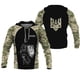 thumbnail image 5 of Sudadera con capucha para hombre con la bandera de Ucrania, estampado de camuflaje del emblema nacional ucraniano, ropa informal para hombre, jersey de gran tamaño, 5 of 5