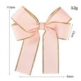 thumbnail image 2 of 10 Pcs Satin Ribbon Bows 4.5 x 3.8" Large Bows Ribbons for Gift Wrapping Champagne Bottle Balloon Treat Bag DIY Craft Gift Wedding Bridal Baby Shower Christmas Birthday Party, 2 of 5