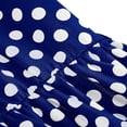 thumbnail image 4 of Sexlip Womens Red Polka Dot Fit Flare Dress Square Neck Design Lightweight Fabric Relaxed Silhouette for Party Wear Blue XL, 4 of 9