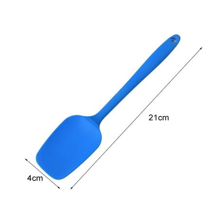 

21CM Hot Universal Heat Resistant Integrated Handle Silicone Spoon Scraper Spatula Ice Cream Cake Kitchen Tools Utensils