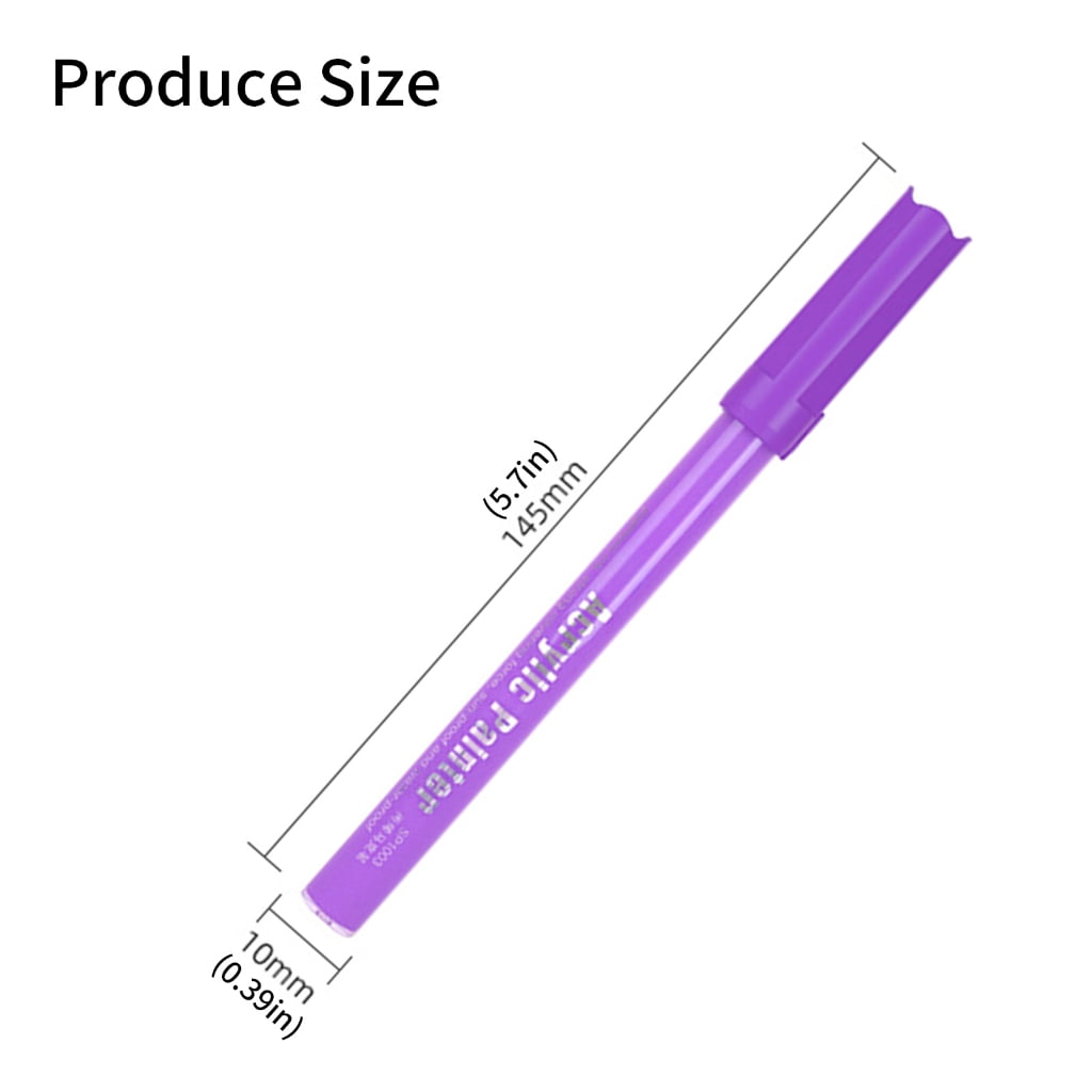 Acrylic Marker Water Quick Dry Acrylic Paint Pen Artist Art Marker For Scrapbooking Journaling Art Painting