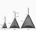 thumbnail image 1 of Baohd Outdoor Drying Hanging MeshStorage Net Tent Food Dryer Net Basket 16x18cm, 1 of 9