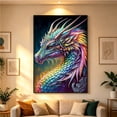 thumbnail image 5 of Diceymbol Diamond Art Kits for Adults 15.74 Inch, Fantasy Dragon 5D Rhinestone Gem Art Painting for Bedroom Living Room Wall Decor, 5 of 6