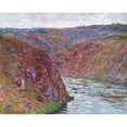 thumbnail image 2 of Monet, Claude 24x20 Black Modern Framed Museum Art Print Titled - Valley of the Creuse Gray Day 1889, 2 of 4