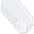 thumbnail image 2 of Fruit of the Loom Men's Premium Brief 6 Pack, White, Small, 2 of 2