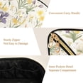 thumbnail image 5 of FORMRS Makeup Bag Travel Cosmetic Organizer for Women Fold Flat Zipper Pouch with Handle, Floral Rabbit, 5 of 8