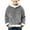 Grey, variant on Ruyang Boys Girls Christmas Pullover Hoodies Kids Velvet Fleece Hooded Sweatshirts Fuzzy Trim Y2K Trendy Hoodies