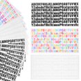 thumbnail image 1 of MOVTOTOP 12 Sheets Alphabet Stickers Letter Stickers Adhesive Delicate Letters, 1 of 7