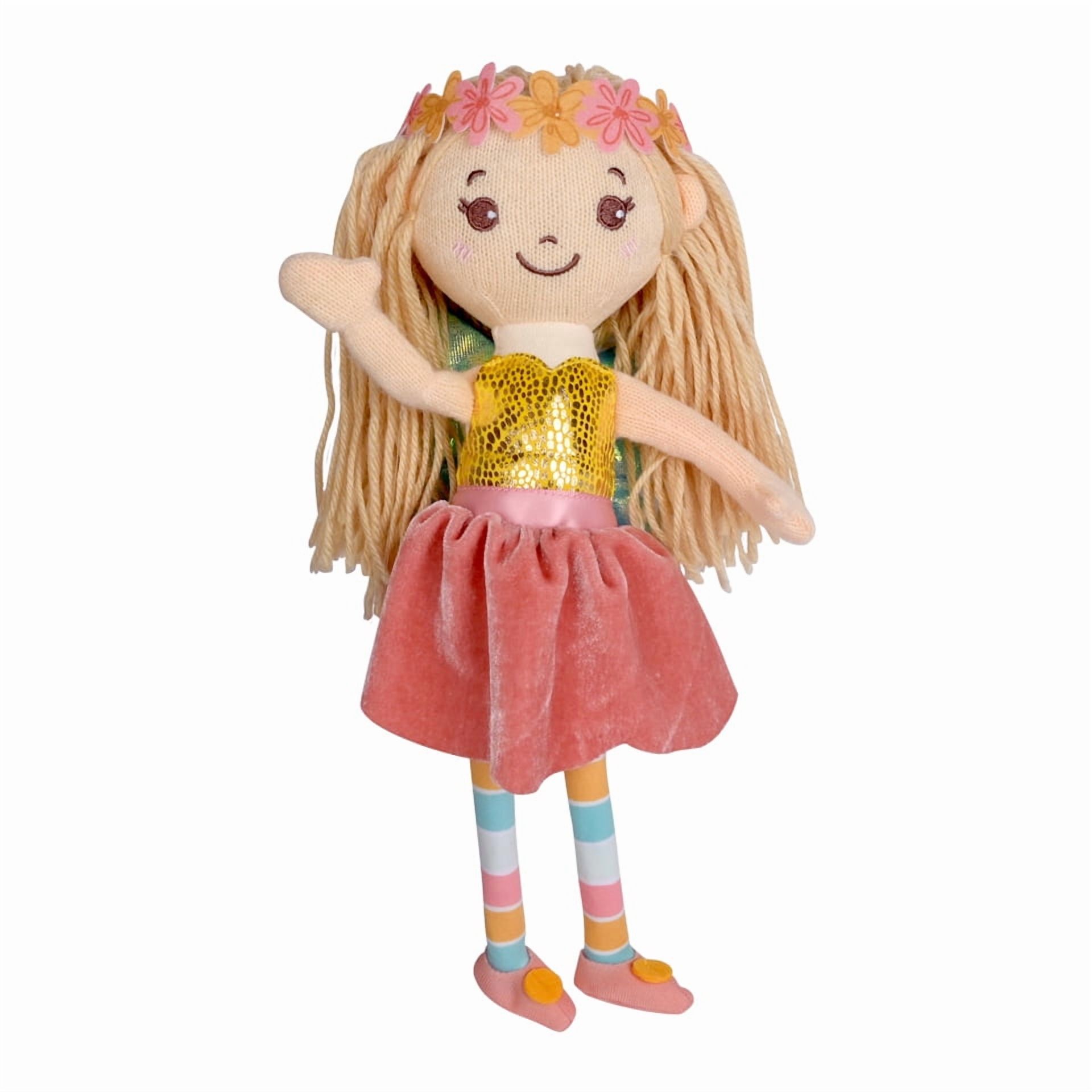 Hopscotch Lane 13-inch Soft Bodied Floppy Doll - Aura, Children Ages 0+ Months