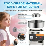 Commercial Cotton Candy Machine - 1000W Electric Cotton Candy Maker with 3500RPM Motor, Stainless Steel Bowl, Perfect for Home, Parties, Carnivals & Events