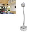 thumbnail image 4 of Bedside Reading Lamp, RV Task Light Dimmable Eye Friendly 10-30v  For RV For Home Silver, 4 of 8