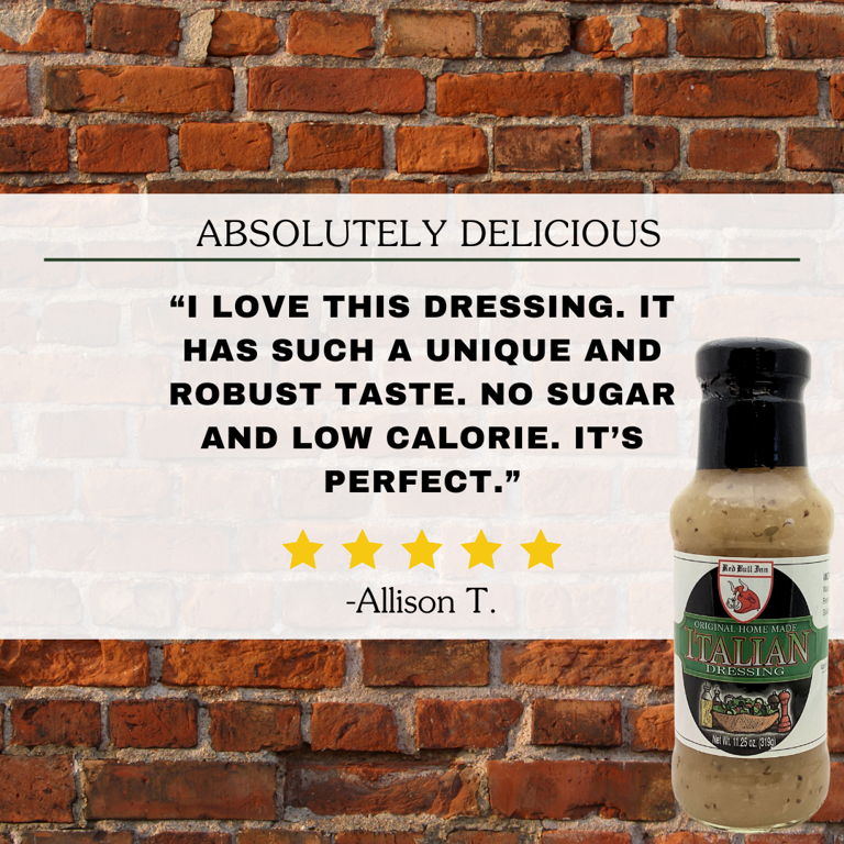 Red Bull Inn - Homemade Italian Dressing, 25 oz - Walmart.com