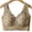 Khaki, variant on Women’s Bras Wireless Jelly Bras for Women No Underwire with Support Brown L