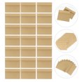 thumbnail image 4 of KAKOWELY 50Pcs Non-Printed Kraft Paper Envelopes Plain Color Blank Retro Envelopes,6.3"X4.33"X0.04", 4 of 4