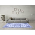 thumbnail image 3 of Ahgly Company Indoor Rectangle Persian Blue Traditional Area Rugs, 7' x 9', 3 of 4