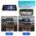thumbnail image 2 of Aotsr Ultra-Thin 10.25 inch Wireless CarPlay+Android Auto Retain Original Car Function Car Radio Stereo Multimedia Receiver for BMW 5 Series 2018-2020 Compatible with Original Car EVO System, 2 of 15