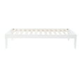 thumbnail image 6 of Powell Plumley 15.75" High Low Profile Platform Bed Frame, Twin, White, 6 of 12