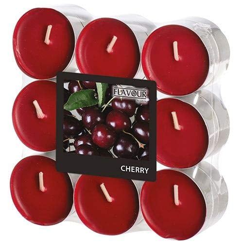 GALA Flavour by Duftlichte 96916 Scented Candles Tea Lights Diameter 37.5 mm 16.6 mm Bordeaux C