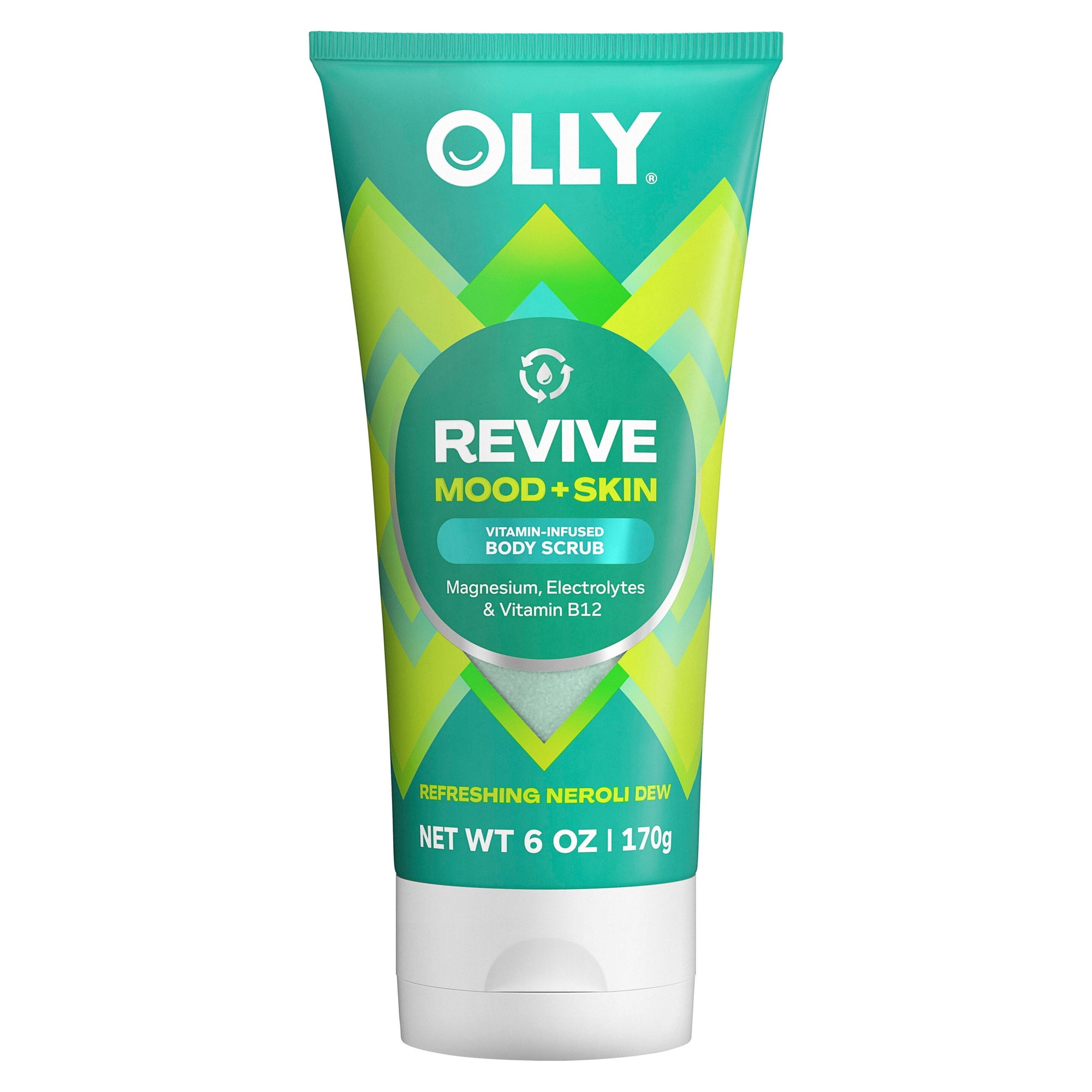 Olly Body Scrub Revive with Magnesium, 6 oz
