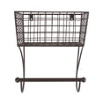thumbnail image 2 of Design Imports Z02227 Rustic Bronze Farmhouse Towel Rack - Small, 2 of 4