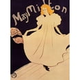 thumbnail image 2 of Toulouse-Lautrec, Henri 19x24 Black Modern Framed Museum Art Print Titled - May Milton, 2 of 4