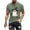Army Green, variant on Mens Shirts Halloween Ghost Pumpkin T-shirt Short Sleeved Printed Round Neck Blouses White M T-shirts for Men