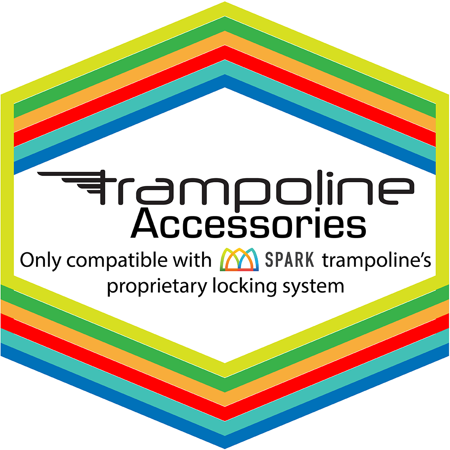 Spark 14  Trampoline  with Safety Enclosure  Green (Box 3 of 7) [954714834]
