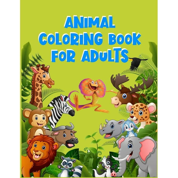 Download Animal Coloring Book for Adults : Awesome 100+ Coloring Animals, Birds, Mandalas, Butterflies ...