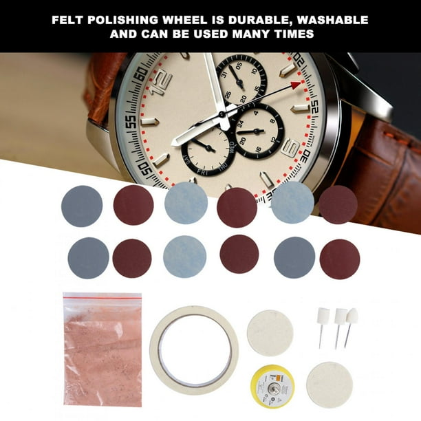 Watch glass shop polish