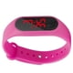 thumbnail image 2 of Cateissary Reloj de Digital fino para niños con pantalla LED, de Fitness para estudiantes, suministros deportivos para niños y niñas Relojes inteligentes Rosado 240*15mm, 2 of 5