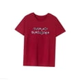 thumbnail image 3 of Camiseta para mujer con cuello redondo, camiseta básica para vacaciones, viajes, regalo para mujer S, 3 of 7