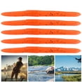 thumbnail image 3 of Cebo de señuelo, 10 piezas Cebos de pesca de silicona Gusano de pesca de silicona Señuelos blandos Diseño de clase mundial, 3 of 8