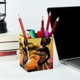 thumbnail image 6 of ERJLKXP Small Pen & Pencil Holder for Desk Organization,Grassland Sunset African Woman Desktop Stationery Storage for Office Supplies and Makeup Brush Organizer, 6 of 6