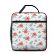 thumbnail image 2 of Pioneer Flower Floral Print Pattern Insulated Lunch Bag Teen,Lunch Bag Lunch Box for Men Women,Bento School Lunch Bag for Teen for Work,Picnic or Travel, 2 of 5