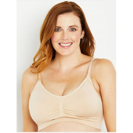

Motherhood Maternity Hands Free Pumping Seamless Nursing Bra